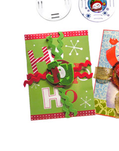 holiday gift wrapping with the fobbie